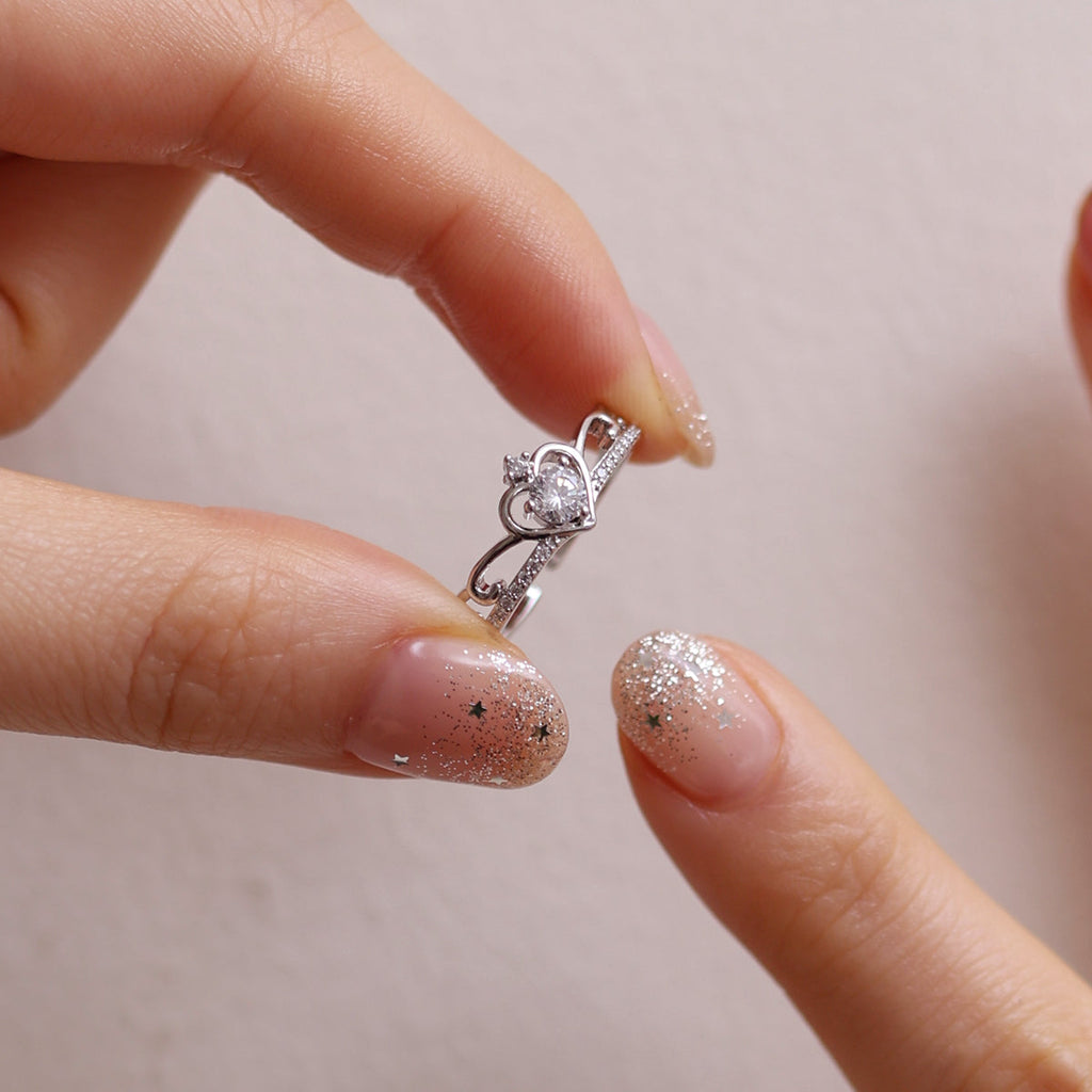 Princess crown ring