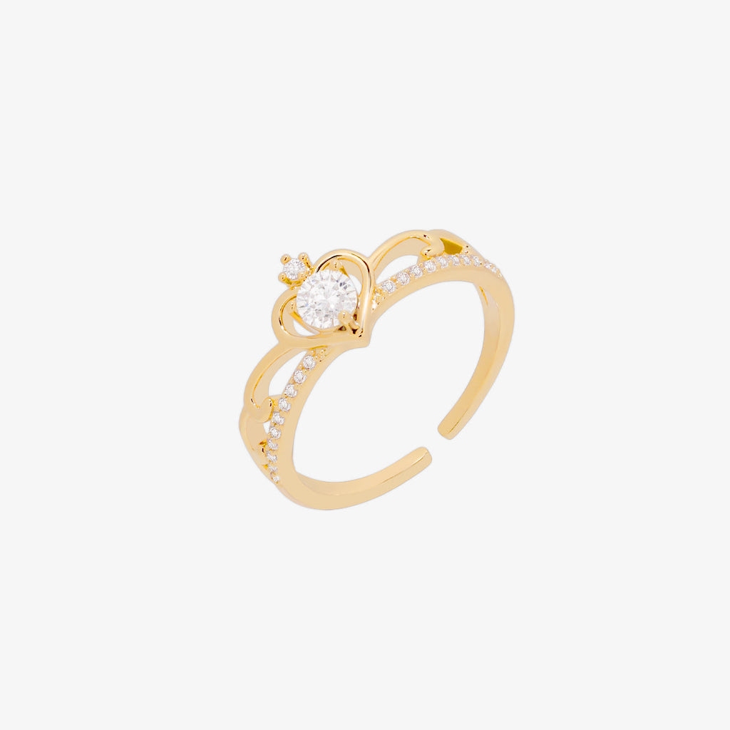 Princess crown ring